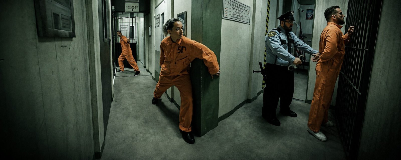 Rikers Island Penitentiary CLOCKWISE CHARTRES